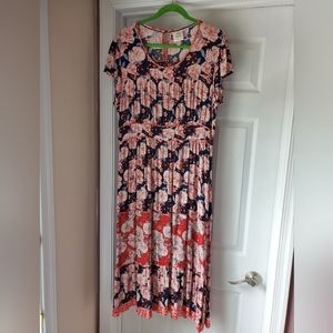 Knox Rose XL Pink Floral Dress